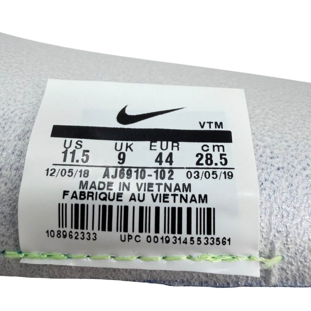 Nike Vapormax Flyknit 3 - Barely Volt - Women's US 11.5 / UK 9 (AJ6910-102) - Picture 9 of 10